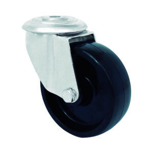 RUEDA HOL con pasante - 125 mm, 250 kg