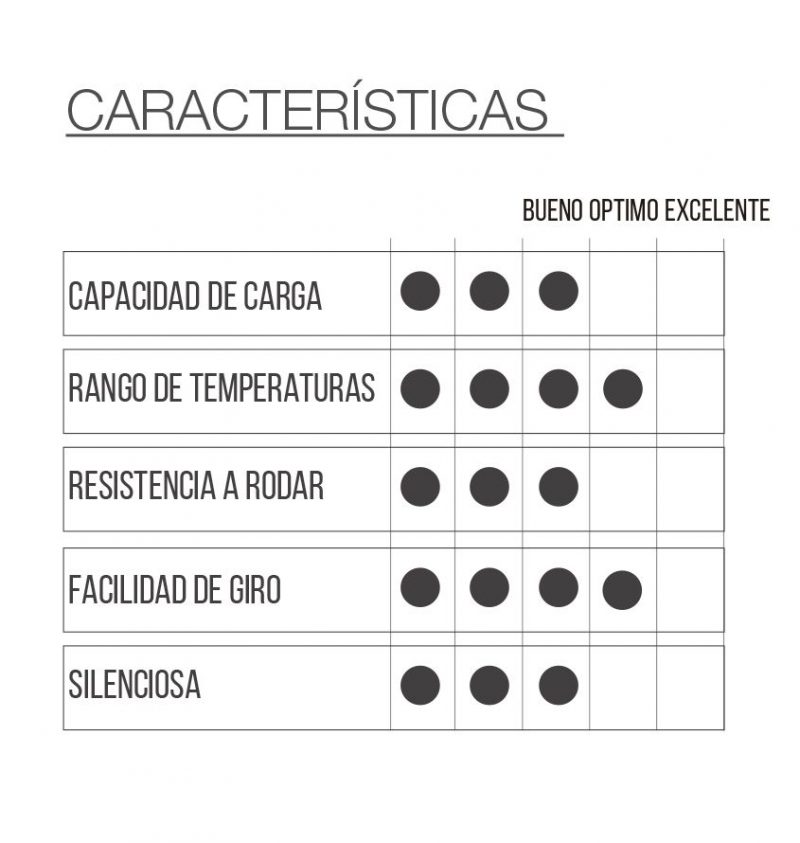 RUEDA HST con pasante - Imagen 2