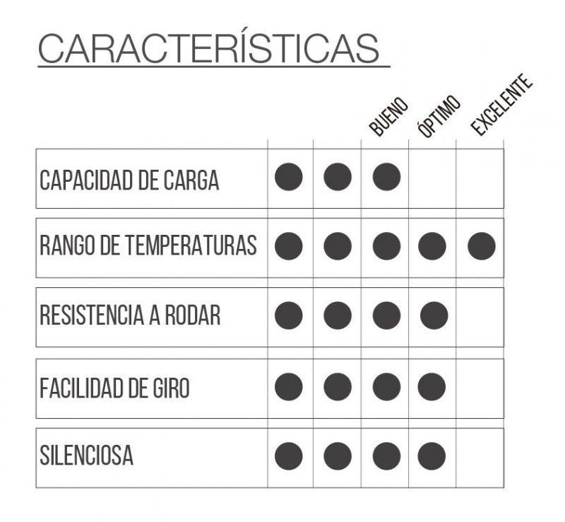 RUEDA N2U6 R1W con pasante - Imagen 2
