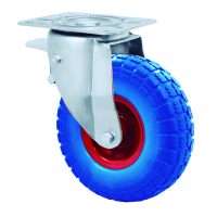 RUEDA BLUE con placa y freno