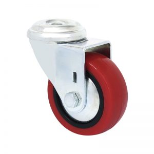 RUEDA  EMILY PU ROJA con pasante